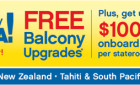 Princess Balcony Bonanza Sale! Free Balcony Upgrades